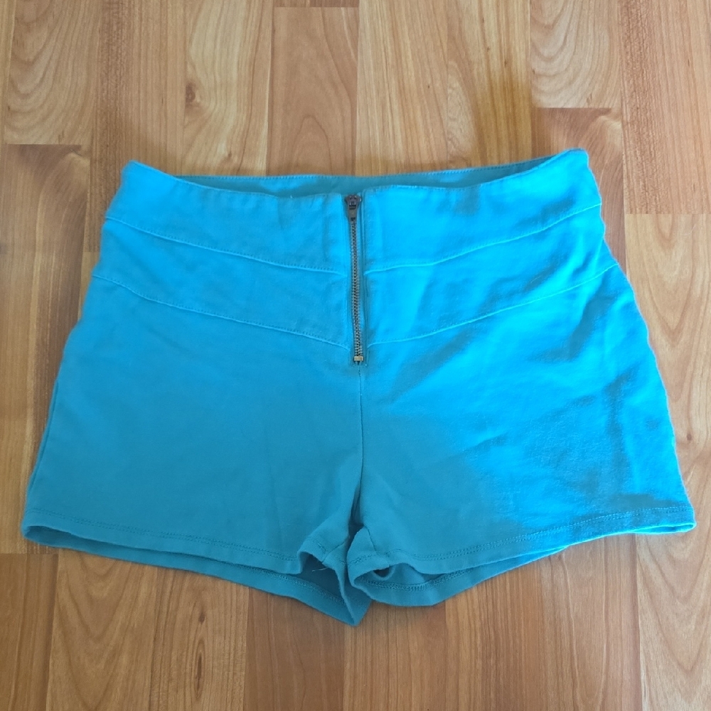 Almost Famous High Waist Blue Shorts